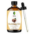 SVA Nutmeg Essential Oil – 4 Fl Oz – 100% Natural Nutmeg Oil by SVAORGANICS