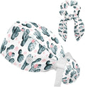 Adjustable Brown Dachshund Dog Blue Surgical Scrub Cap by otnrnondcl