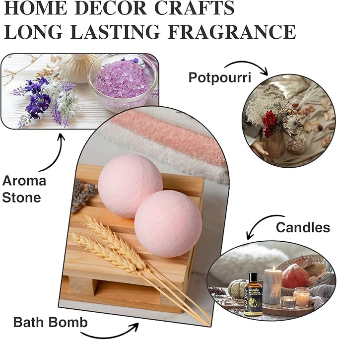 MAYJAM 100ML/3.38FL.OZ Orange Blossom Fragrance Oils - Image 6