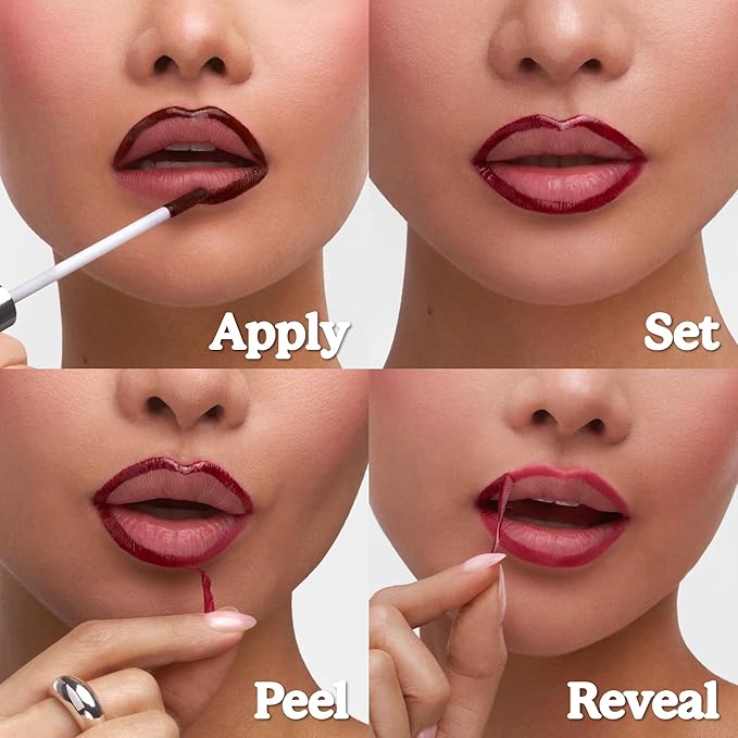 Sacheu Lip Liner STAY-N Peel Off Lip Stain — Long Lasting Waterproof Lip Tint - Image 8