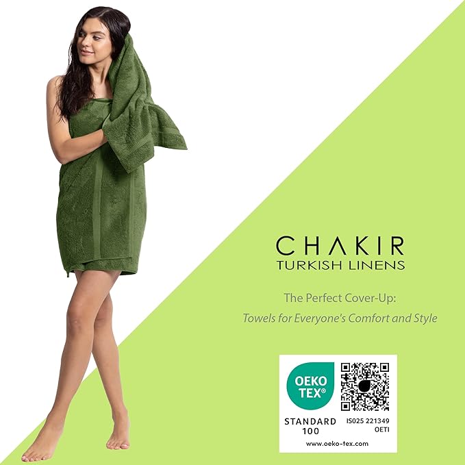 Chakir Turkish Linens | Hotel & Spa Quality 100% Cotton Premium Turkish Towels - Image 5