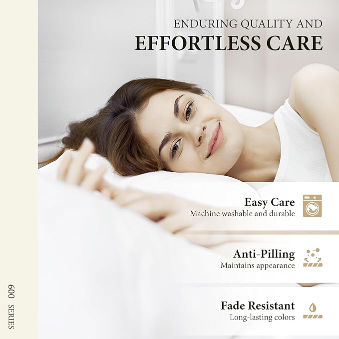 100% Egyptian Cotton King Size Sheet Set - Image 7