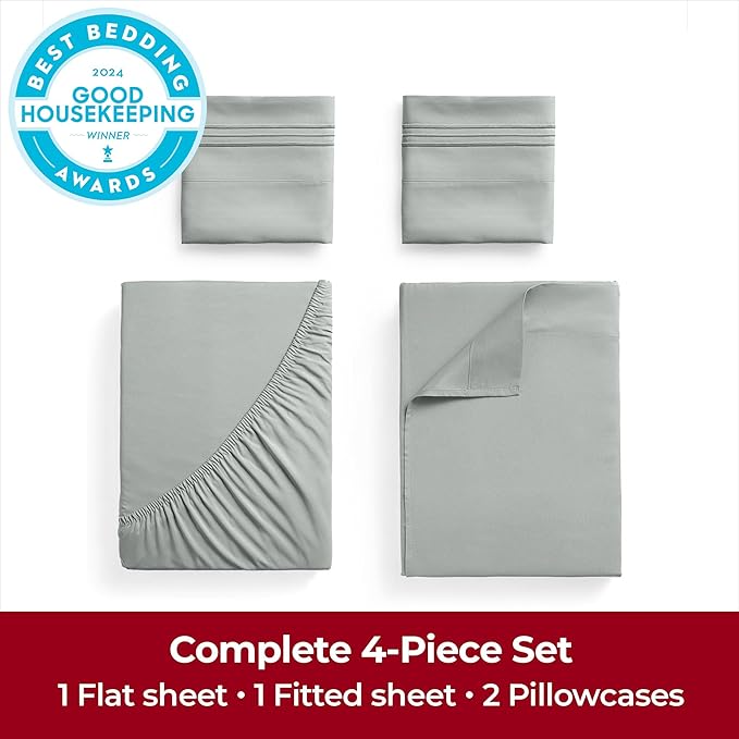 Mellanni Extra Deep California King Sheets - Image 4