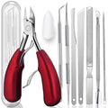 10PCS Toenail Clippers Tool, Ingrown toenail Tool, Professional Thick & Ingrown by EODIEBN