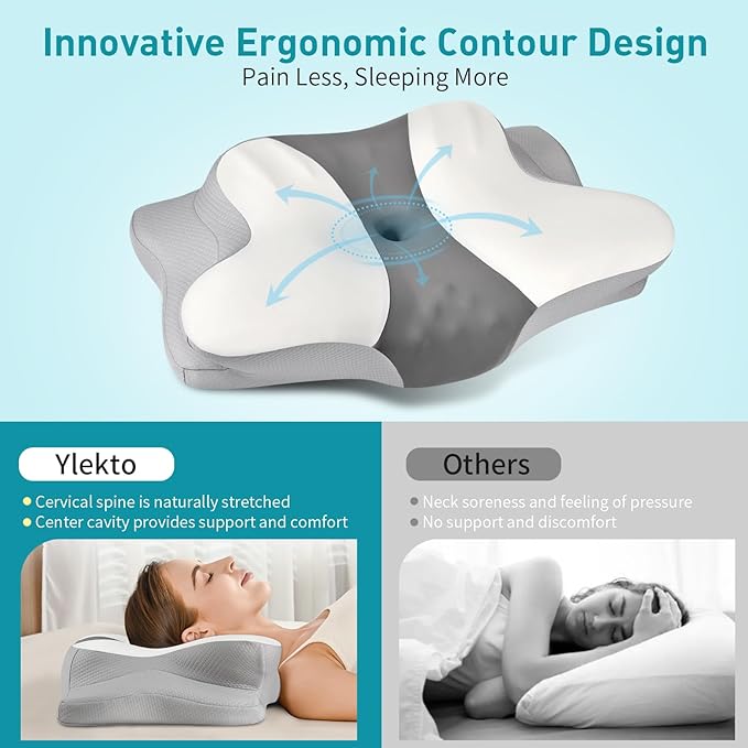 Cervical Pillow for Neck Pain Relief - Image 3