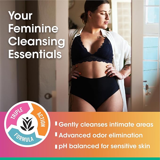 vH essentials, Ph Balanced Daily Feminine Wash, Tea Tree Oil & Prebiotic - Image 2