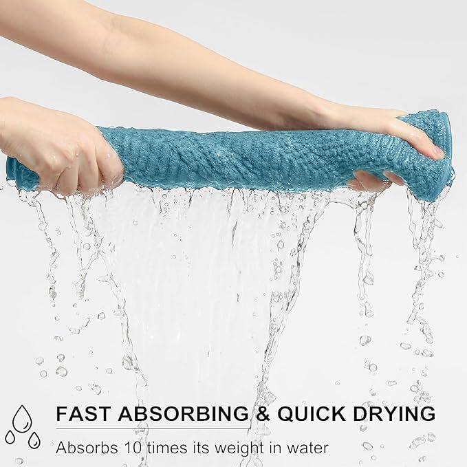 8 Piece Bath Towel Set-2 Oversized Bath Sheets, 2 Hand Towels, 4 - Image 6