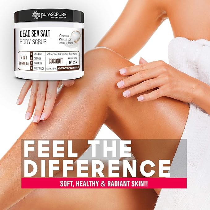 pureSCRUBS Premium Coconut Body Scrub Set - Image 2