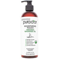 PURA D'OR 16 Oz Organic Massage Therapy Oil USDA Certified Body Moisturizer & by PURADOR