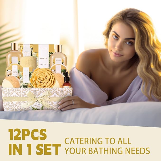 Spa Gift Baskets for Women, Spa Luxetique Spa Gifts for Women, Birthday Gifts - Image 6