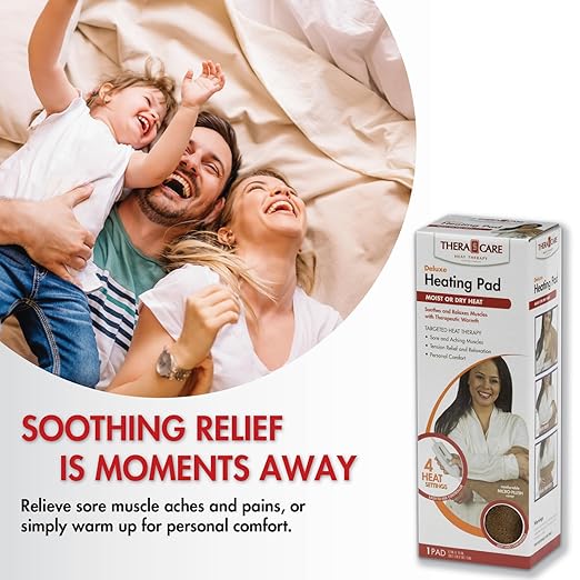 Deluxe Heating Pad Moist/Dry Heat Therapy - Image 2