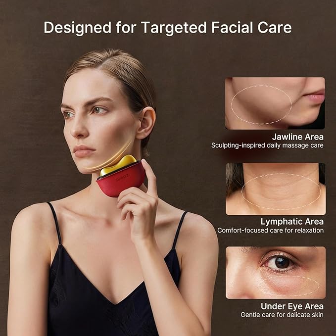 ZDEER LED Red Light Therapy for Face & Neck Massager Facial Care Device – - Image 3