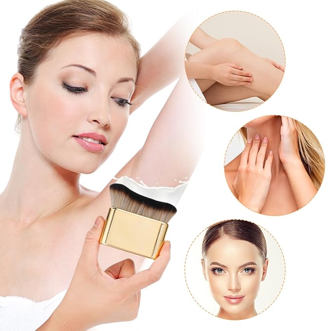 DIVINA VITAE Self Tan Brush Soft Body Makeup Brush Portable Self Tanning Brush - Image 6