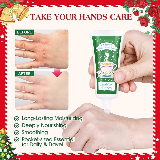 VISCOO 12 Pack Christmas Hand Cream Gift Set - Image 4