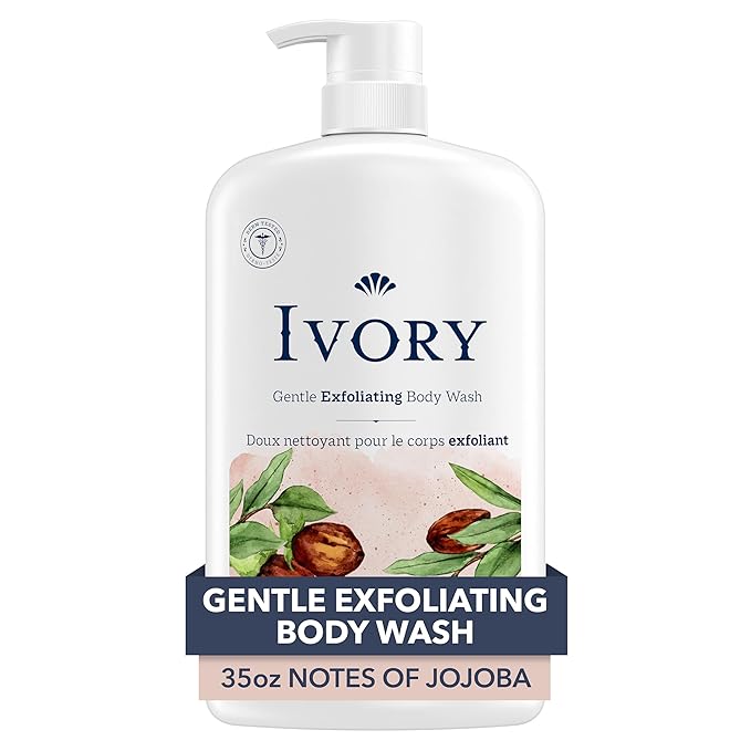 Ivory Body Wash, Designed for the Whole Family, Gentle Formula, Free of Heavy by Ivory