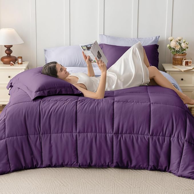 JOLLYVOGUE Twin XL Comforter Set, Ultra-Soft Bed in a Bag Twin XL Size 5 Pieces - Image 6