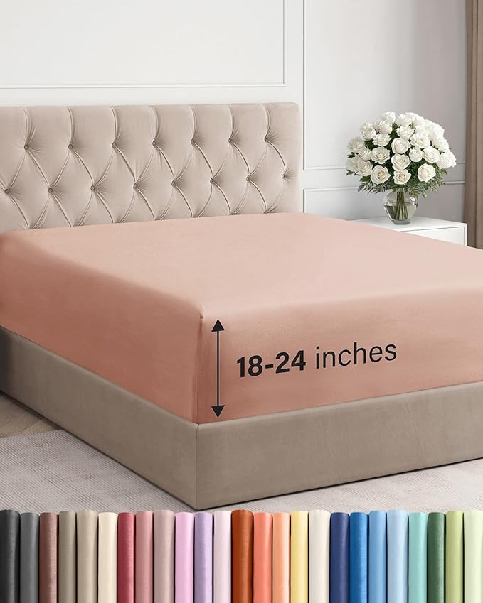 Extra Deep Cal King Fitted Sheet by CGKUnlimited