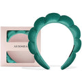 Ayesha Soft Velvet Headband for Women and Girls, Wrap Hairband for Washing Face by AYESHA