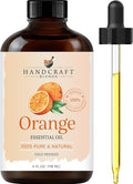 Handcraft Blends Orange Essential Oil – Huge 4 Fl Oz – 100% Pure and Natural – by HandcraftBlends