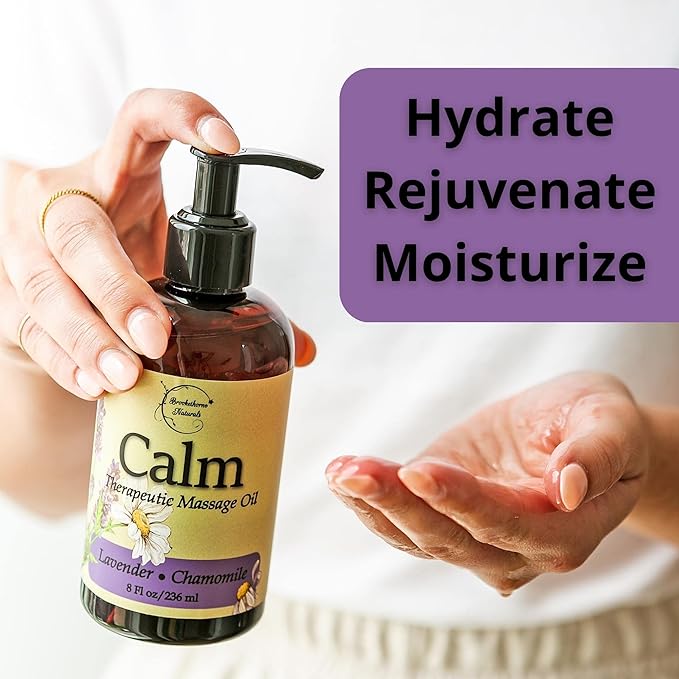 Calm Massage Oil for Massage Therapy - Image 8