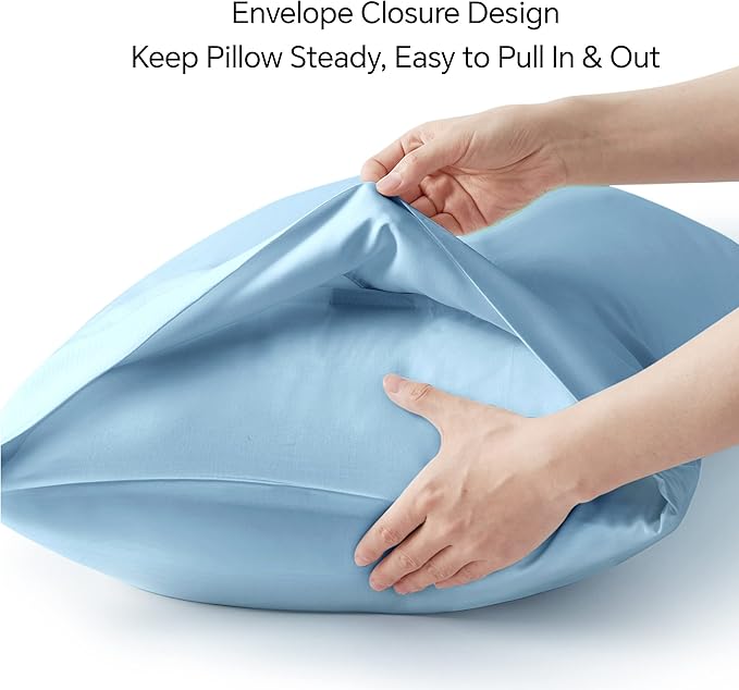 BEDELITE Body Pillow Case Cover, Rayon Made from Bamboo, Cooling Body Pillow - Image 6