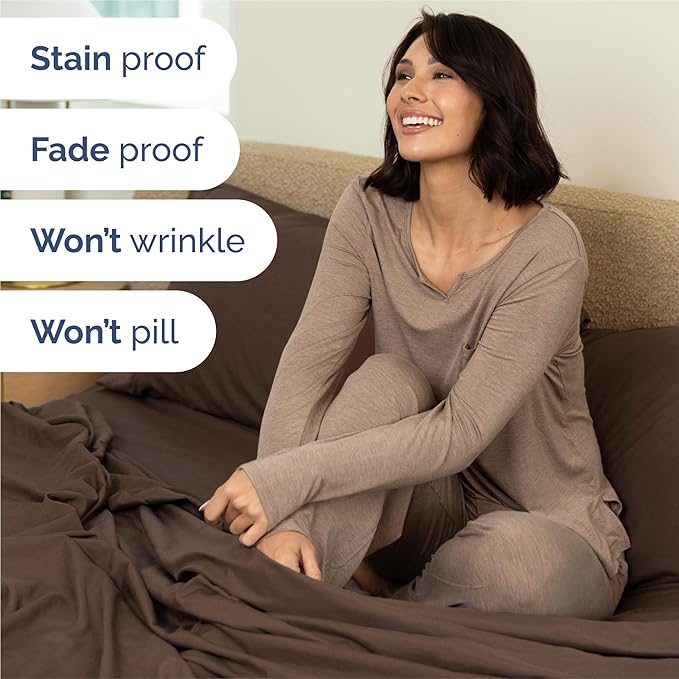King Size 4 Piece Sheet Set - Image 5