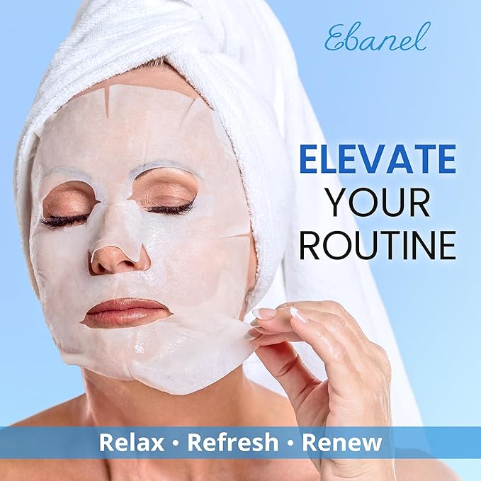 Ebanel 40 Pack Collagen Face Mask - Image 7