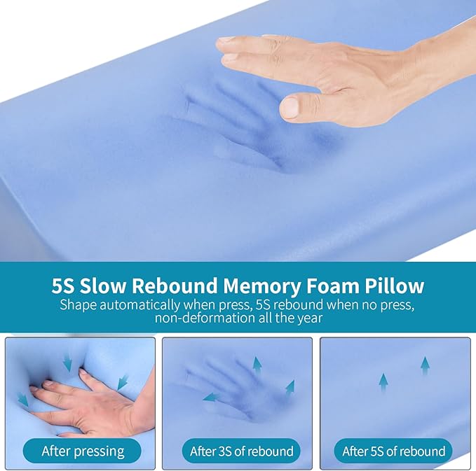 Memory Foam Pillows Neck Pillow - Image 4