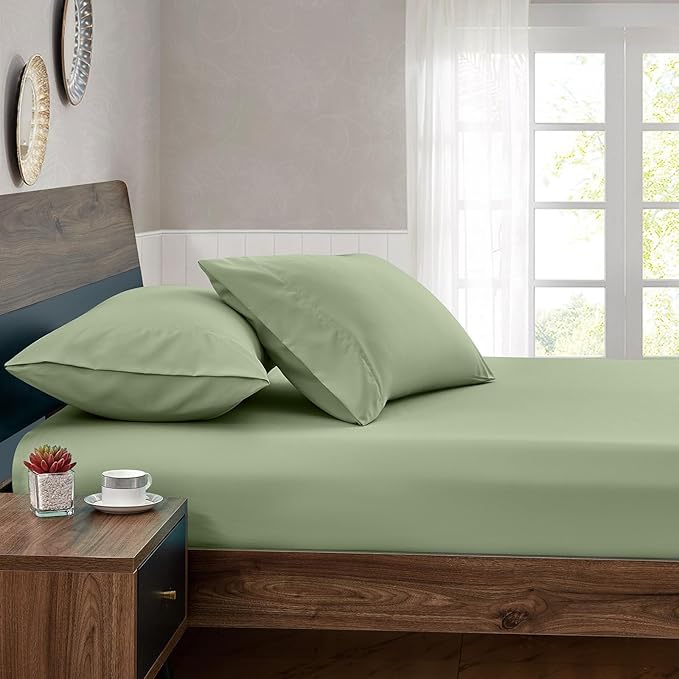 FreshCulture Full Fitted Sheets, Bulk Pack of 6, Deep Pocket, Soft Microfiber - Image 6
