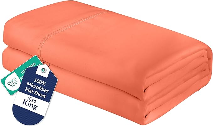Royale Linens King Flat Sheet by ROYALELINENS