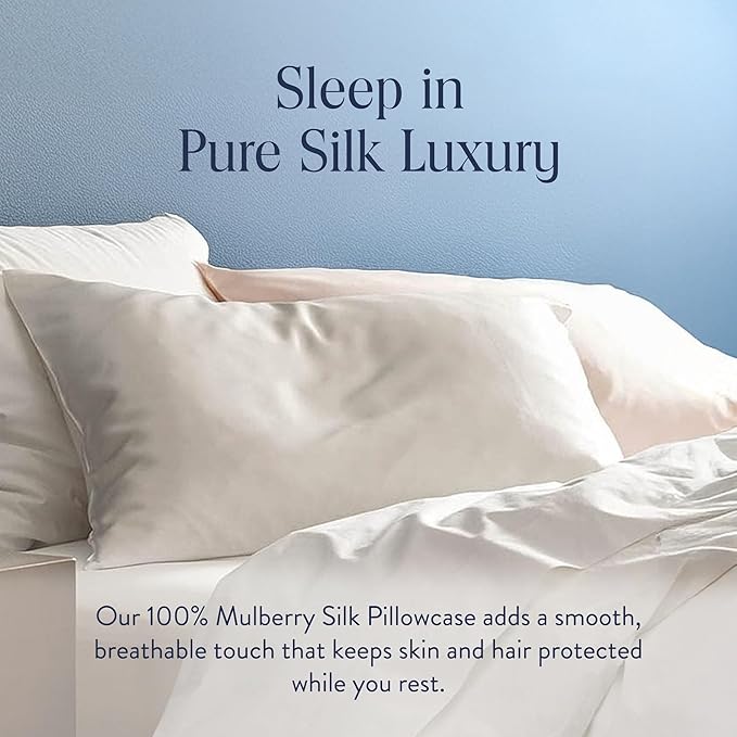 Brooklinen Mulberry Silk Pillowcase – 100% Pure Silk Pillow Case, Soft & Durable - Image 5