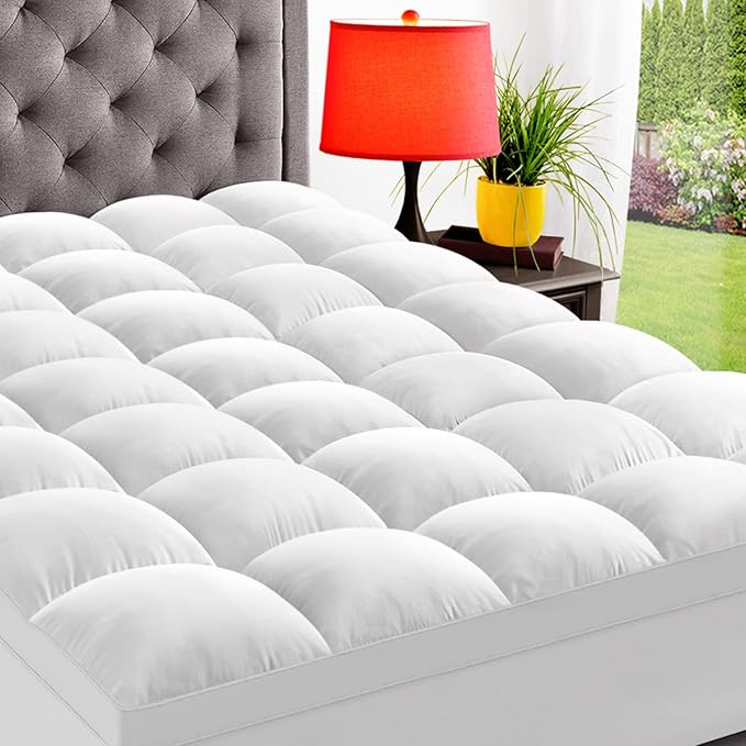 ELEMUSE Cal King Mattress Topper by ELEMUSE