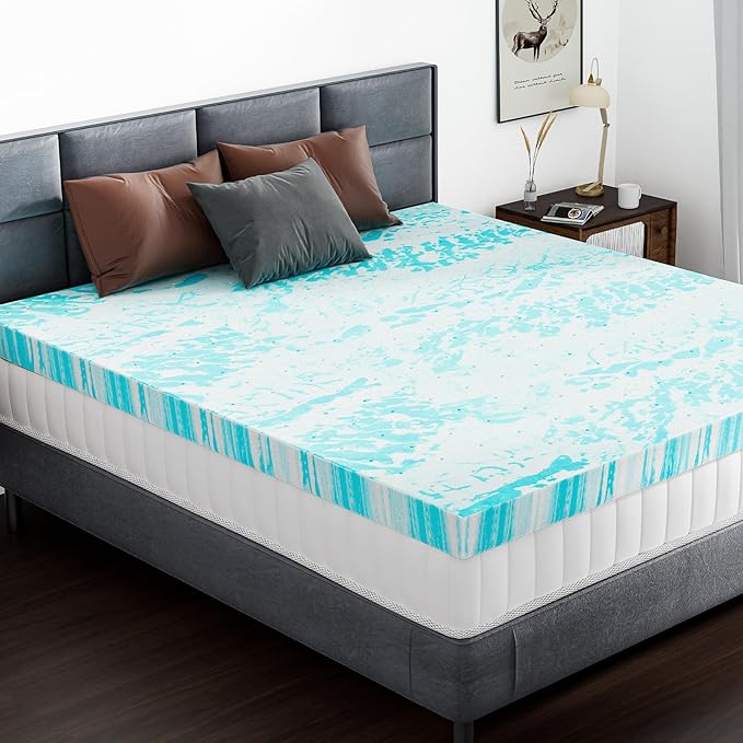 DUMOS Mattress Toppers Memory Foam California King Size, 2 Inch Thick Bed - Image 8