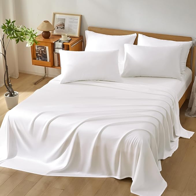 Homiest Cooling Pillow Cases Standard Size Set of 2, 100% Rayon Derived from - Image 6