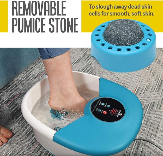 Medical king Foot Spa Massager - 5 in 1 Foot Bath Massager - Adjustable Heating - Image 5