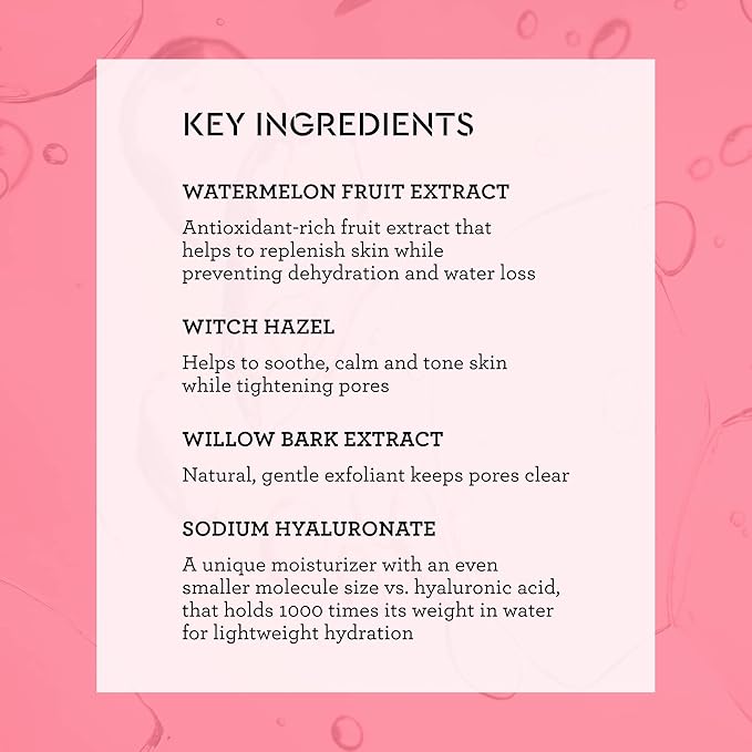 Bliss What a Melon Replenishing Watermelon Hyaluronic Acid Toner - Image 3