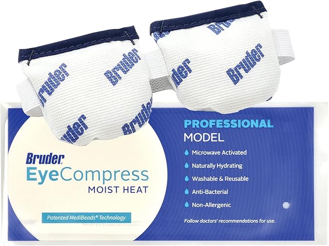 Bruder Moist Heat Eye Compress | Microwave Activated | Fast Acting and - Image 2