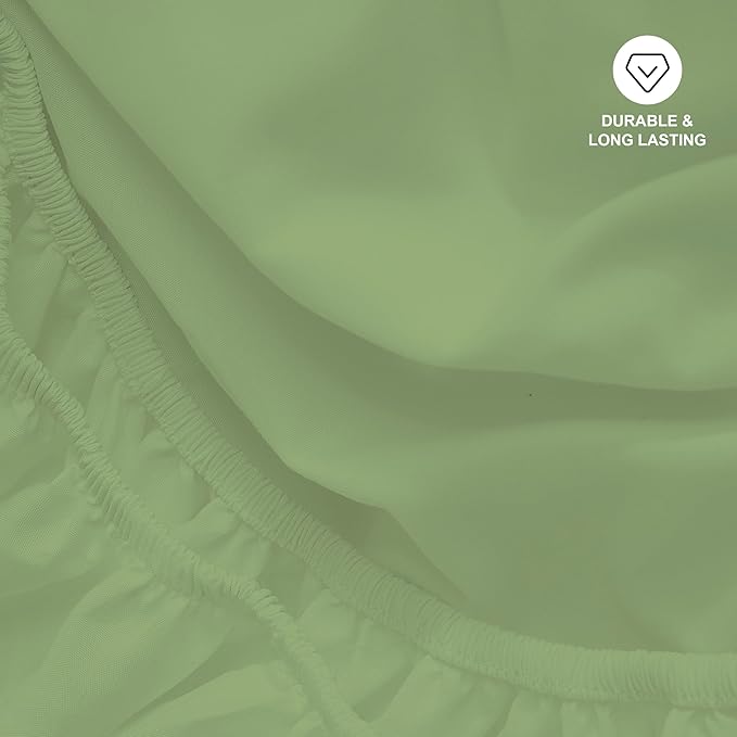 Hotella 100% Microfiber 39"x80" Twin XL Fitted Sheet Only, Hotel Quality Stay - Image 6