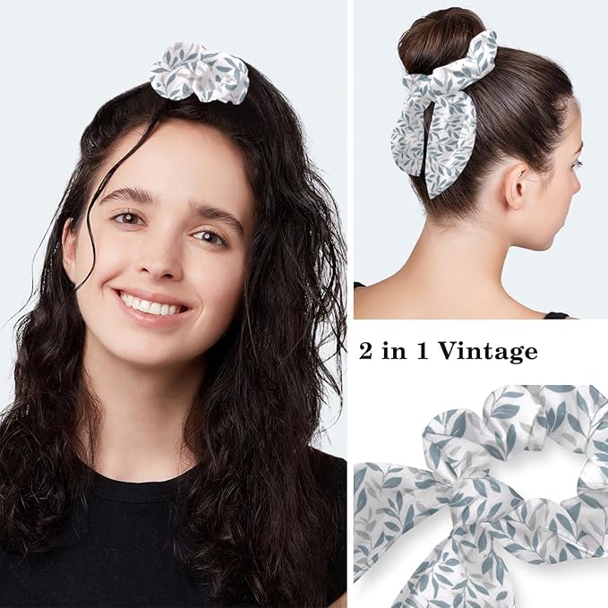 Scrub Cap with Hair Scrunchy, Ponytail Holder Surgical Cap - Image 5