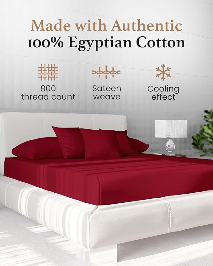 Good Sleep Bedding Hotel Style Queen Fitted Sheet Only Deep Pocket 16 Inch - Image 2
