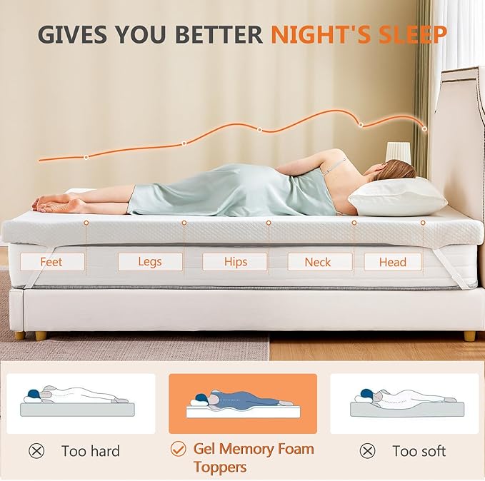 Sweetcrispy Mattress Topper Full - Image 5