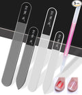 Glass Nail File Buffer with Case by DRMODE