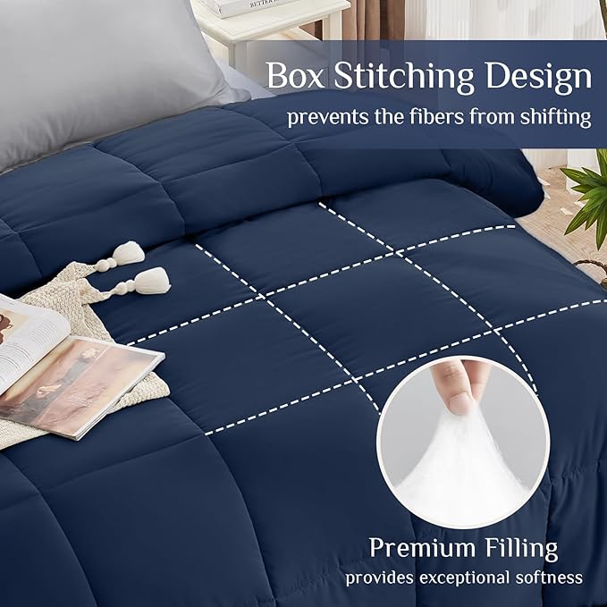 JOLLYVOGUE California King Comforter Set, Ultra-Soft Cal King Size Comforter - Image 3