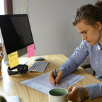 9 Pieces Phone Message Pads for Office Sticky Notes, While You were Out Message Pad Assorted Colors, Self Adhesive Sticky Notes Urgent Record for Work Call 4 x 6 Inch, Office Supplies, 50 Sheets/Pack