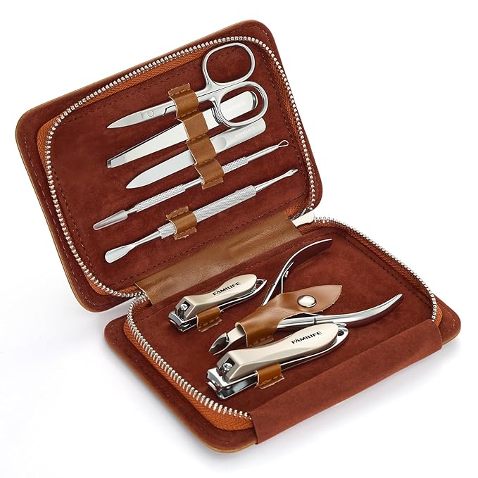 FAMILIFE Manicure Set, Nail Clippers Pedicure Tool, Nail Kit - Image 8