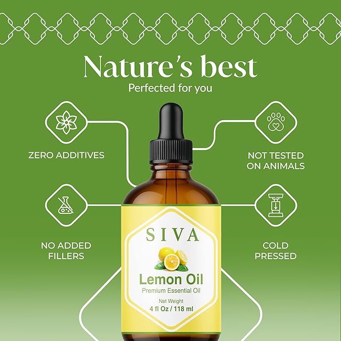 Siva Lemon Essential Oil - Image 2