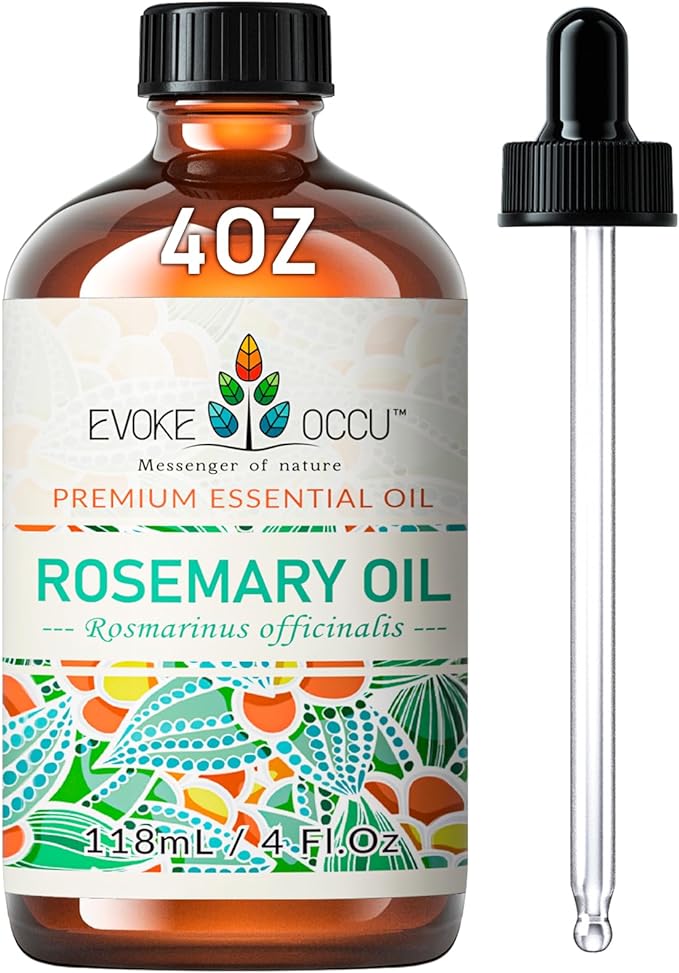 EVOKE OCCU Rosemary Oil for Hair Growth, Nourishing Scalp, Relieving Hair Loss by enjoythesmellofnature