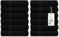 Medium Bath Towels Bulk Set of 12 – 100% Cotton Terry – 24" x 48" – Quick Dry by ASTILTEXCottonTowels