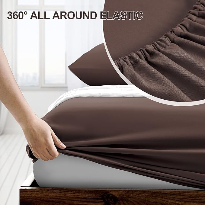 FreshCulture California King Fitted Sheet Only - Image 3