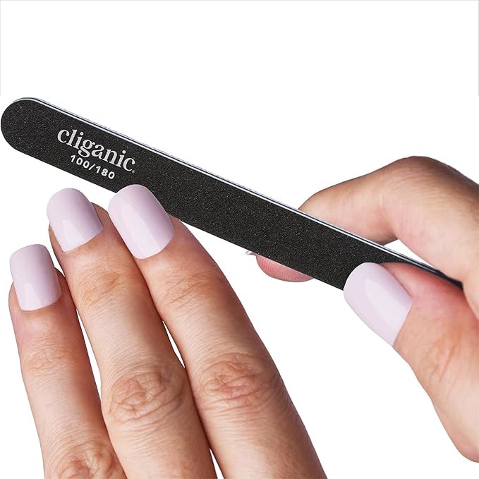 Cliganic 20 Pack Nail File Set: 180/240 Grit | Professional Emery Boards - Image 2